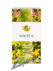 Чай Niktea Krasnaya Polyana Mix (Краснополянский Сбор) зеленый с добавками в пакетиках 25 шт